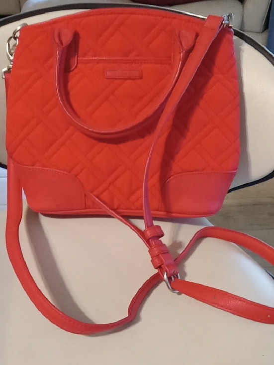 Vera Bradley Handbags - Quilted Red Women’s Satchel Shoulder Bag
